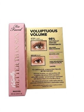 Too Faced Naturally Better Than Sex Voluptuous Volume Mascara - Pink